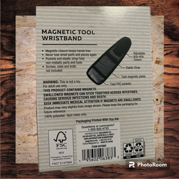 Magnetic tool wristband NIB - Picture 2 of 3